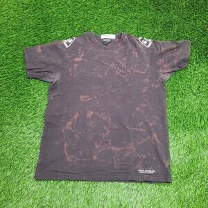 Vintage POLO-Jeans Co. Shirt Large 22x28 Bleached Splatter